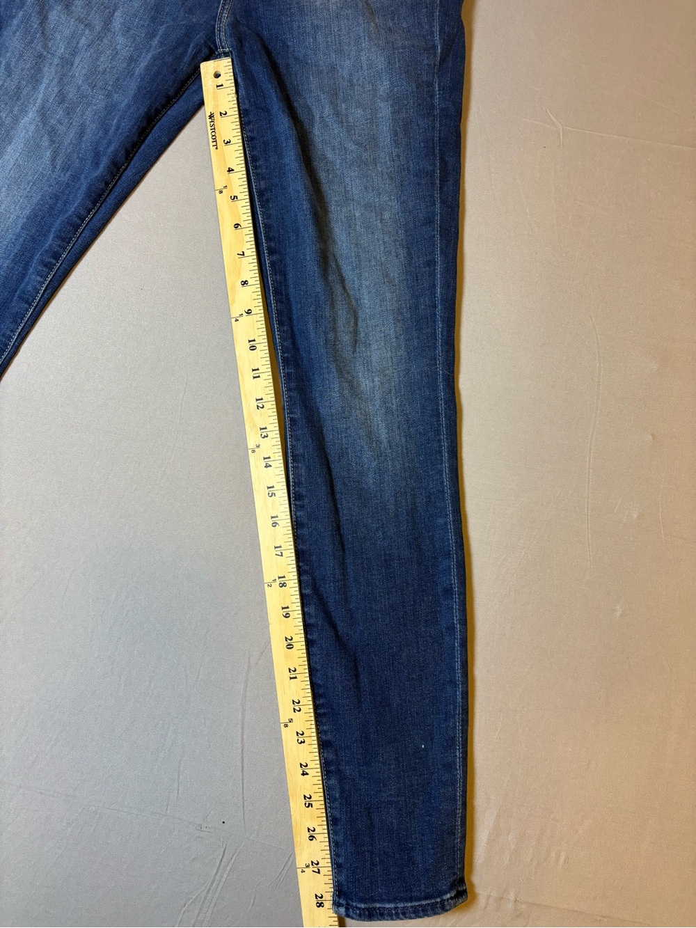 Women’s Size 27 Seven For All Mankind Y2K Skinny Jeans - Picture 3 of 10